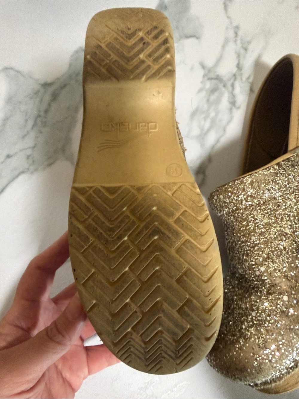2 Dansko glitter clogs - Picture 9 of 16